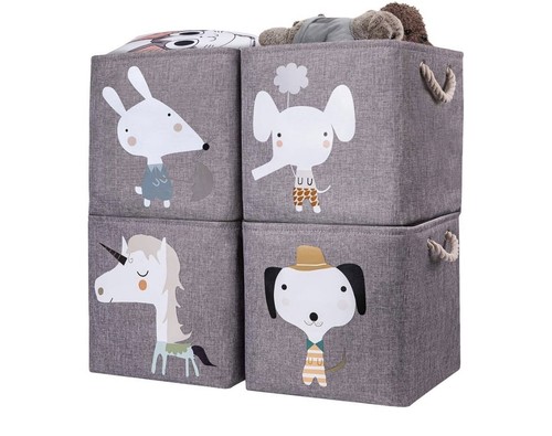 Körbe boxen kinderzimmer grau - kinderzimmer,