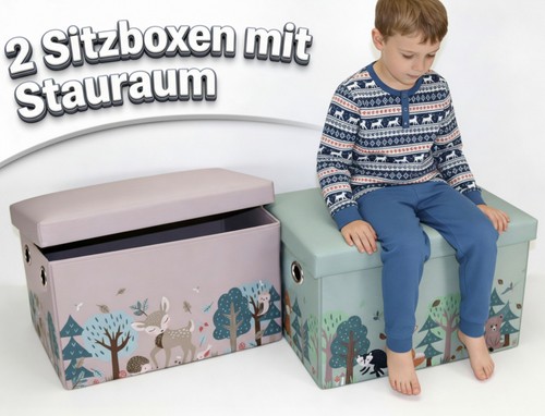 Kinder sitztruhe faltbar - 2,