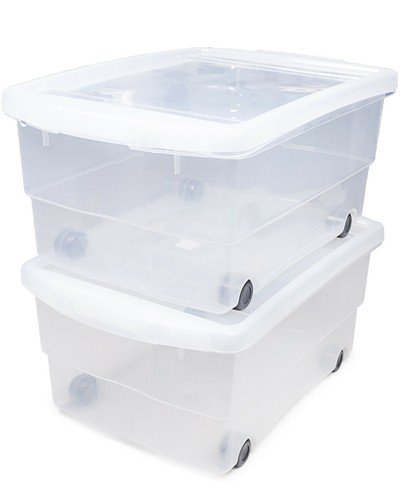 Rollbox mit deckel 80l - rollbox,